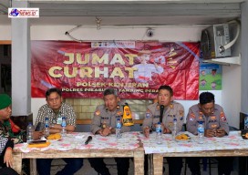 Jumat Curhat, Polres Pelabuhan Tanjung Perak Ajak Masyarakat Ciptakan Pilkada Aman dan Damai