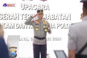 Irjen Pol Drs Imam Sugianto,M.Si Pimpin Sertijab Dua Pejabat Utama Satuan Kerja Polda Jawa Timur