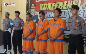 Satreskrim Polresta Sidoarjo Ringkus Tiga Pelaku Pengeroyokan Terhadap Seorang Pengendara Motor
