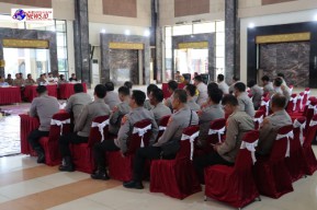 Siap Hadapi Pilkada Serentak 2024, Polres Bangkalan Gelar Tactical Floor Game (TFG) Operasi Mantap Praja Semeru 2024