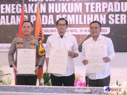 Komitmen Amankan Pilkada 2024, Polresta Malang Kota dan Bawaslu Tanda Tangani MoU Sentra Gakkumdu