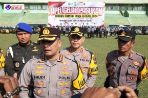 Polresta Malang Kota Siagakan 3000 Lebih Personel Gabungan Siap Amankan Pilkada 2024