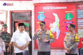 Arahan Personel, Wakapolda Kalteng Apresiasi Kinerja Polres Kobar
