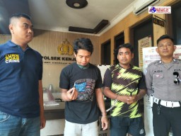 Polsek Kenjeran Amankan Komplotan Curanmor TKP di Dukuh Bulak Banteng Suroapti.
