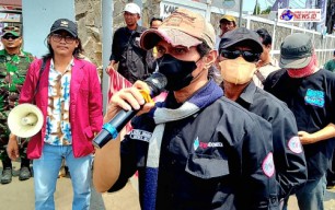 FWJ Indonesia Turun Aksi di Sepatan Singgung Penegakan Perbup No 12 Tahun 2022
