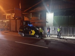Polsek Abiansemal Gencarkan Blue Light Patrol pada Pemukiman Penduduk