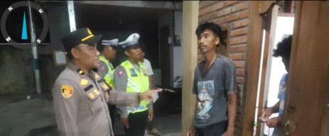 Tibduktang Kelurahan Penatih: Polsek Dentim Pastikan Wilayah Tetap kondusif