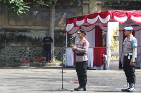 Polres Badung Gelar Simulasi Pengamanan Tahapan Pilkada 2024