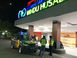 Pesan Kamtibmas, Unit Patroli Samapta Polsek Abiansemal Sambangi RS Windu Husada