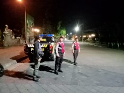 BLP Polsek Mengwi Atensi Wilayah Cegah Kriminalitas dan Gangguan Kamtibmas