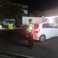 Patroli SPBU, Personil Polsek Abiansemal Ciptakan Kenyamanan di Malam Hari