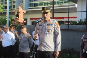 Apel Jampim, Kapolres AKBP Widiarta Ingatkan Beberapa Hal kepada Anggotanya