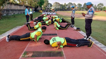 Polsek Mengwi Laksanakan TKJ Semester Dua Tahun 2024