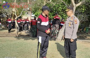 Semangati Peserta Paskibraka, Kapolsek Tekankan: Pentingnya Nasionalisme