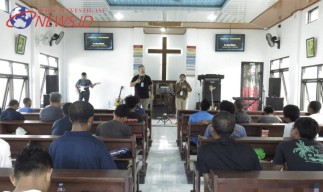 Optimalkan Pembinaan Kepribasian Bagi WBP Nasrani, Lapas Kerobokan Gelar SPKT