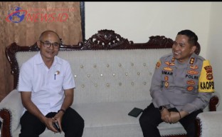 Koordinasi Jelang Pilkada, Kapolres Gianyar Sambangi Kantor Bawaslu