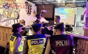 Satgas Ops Cipkon Agung Polres Gianyar Imbau Masyarakat Jaga Kamtibmas