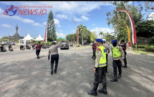 Ops Cipkon Agung, Polda Bali Atensi Situasi Keamanan Wilayah Renon Jelang Pilkada Serentak