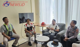 Polsek Densel Gelar Jumat Curhat Bersama Karyawan PT Nindya Karya 