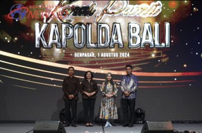 Danrem 163 Wira Satya Hadiri Kenal Pamit Kapolda Bali