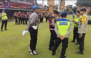 Pastikan Kesiapan Tugas, Propam Cek Kehadiran Personil Ops Cipkon