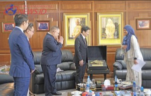 JAM Datun Melaksanakan Courtesy Call kepada Jaksa Agung Brunei Darussalam 