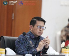 Waka BSSN Komjen Putu Jayan Hadiri Raker Tri Wulan II TA 2024