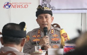 Kapolres Gianyar AKBP Umar Gelar Jumat Curhat di Desa Serongga