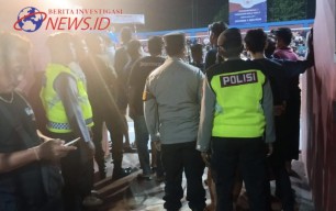 Polsek Abiansemal Berikan Pengamanan pada Final Turnamen Bola Voli 