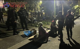 Atensi Malam Minggu Satgas Ops Cipkon Ajak Masyarakat Jaga Harkamtibmas