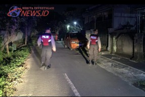 Jaga Situasi Kamtibmas Kondusif, Samapta Gianyar Laksanakan Patroli Malam
