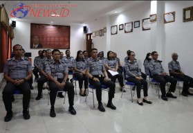 Seluruh Pegawai Lapas Kerobokan Ikuti Webinar Cerdas Bersama BPSDM Hukum dan HAM 