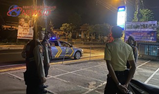 Blue Light Patrol Sat Samapta Sambangi BRI di Jalur Utama