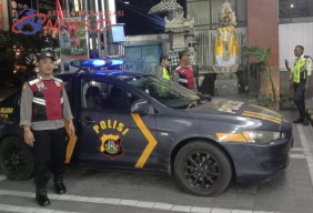 Patroli Subuh, Polsek Kuta Selatan Jaga Kamtibmas Tetap Kondusif
