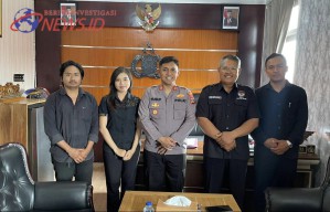 Kapolsek Terima Kunjungan Silahturahmi Ketua PPK Kecamatan Kuta Utara