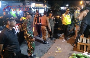Patroli Preventif Gabungan Tiga Pilar Ciptakan Kondisi Kondusif Wilayah Abiansemal 