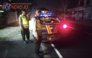Polsek Kuta Selatan Intensifkan Patroli Blue Light, Sasar Titik Rawan Kriminalitas
