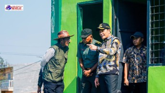 Siaga Hadapi Musim Hujan, Plt. Bupati Sidoarjo Sidak Rumah Pompa di Tanggulangin
