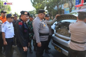 Polres Pamekasan Kembali Cek Ranmor Dinas Pastikan Siap Untuk Pengamanan Pilkada 2024