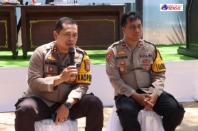 Cooling System, Kapolres Sumenep Silaturahmi Dengan Para Kepala Desa Jelang Pilkada 2024