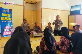 Polres Blitar Laksanakan Binluh Wujudkan Generasi Muda Bersih Dari Narkoba