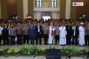 Sebar 5.000 Paket Sembako, NCS Polri Minta Masyarakat Lampung Gelorakan Pilkada Damai
