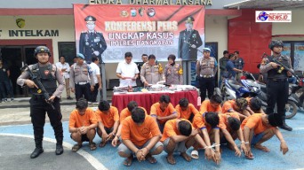Sepanjang September 2024, Polres Bangkalan Berhasil Ungkap 16 Kasus Tindak Kejahatan