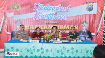 Kapolres Nganjuk Gelar Silaturahmi Kamtibmas, Upaya Cooling System dan Pupuk Sinergisitas Jelang Pilkada Serentak 2024