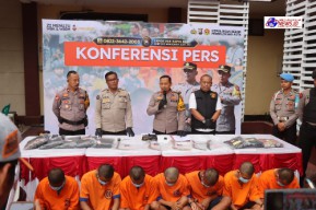 Polres Probolinggo Kota Ungkap Kasus Tawuran Antar Gangster, 7 Pemuda Diamankan
