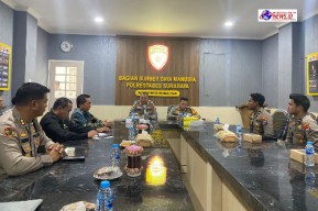 Puslitbang Polri Gelar Penelitian di Polrestabes Surabaya : Evaluasi Website dan Peralatan Rekrutmen Untuk Wujudkan SDM Unggul