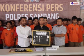 Operasi Tumpas Semeru 2024, Polres Sampang Amankan 23 Tersangka