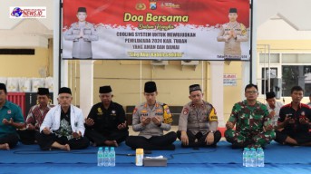 Cooling System, Polres Tuban Gelar Doa Bersama Perguruan Silat Untuk Kondusifitas Pilkada 2024