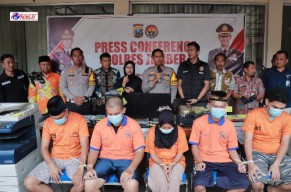 Polres Jember Berhasil Ungkap Pemalsuan Dokumen Lintas Provinsi, Lima Pelaku Diamankan