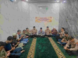 Pengamanan Pilkada Serentak, Personel Polsek Krembung Dibekali Nilai Rohani